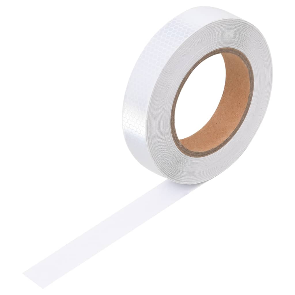Heijastinteippi Valkoinen 2,5 Cmx20 M Pvc