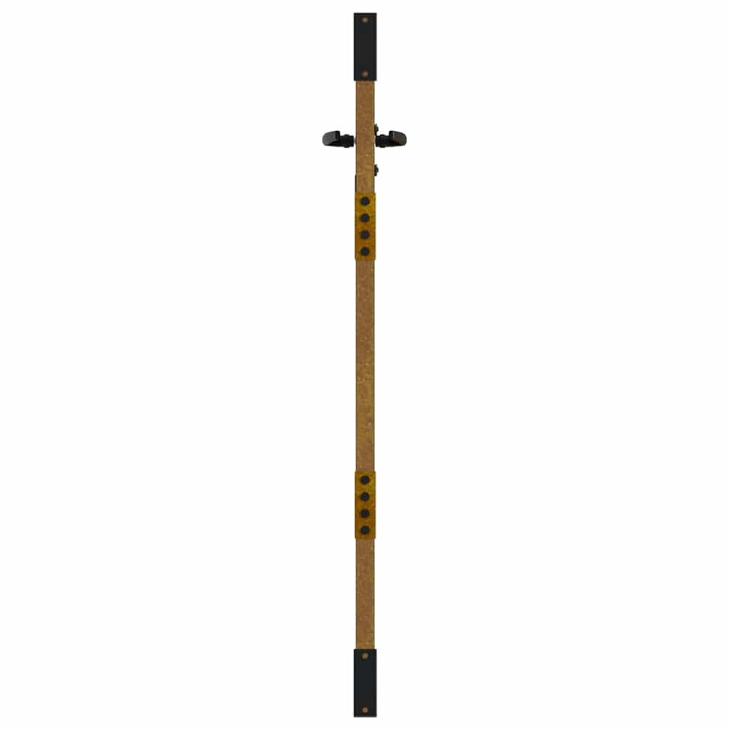 Puutarhaportti 85X150 Cm Corten-Teräs Bambukuvio
