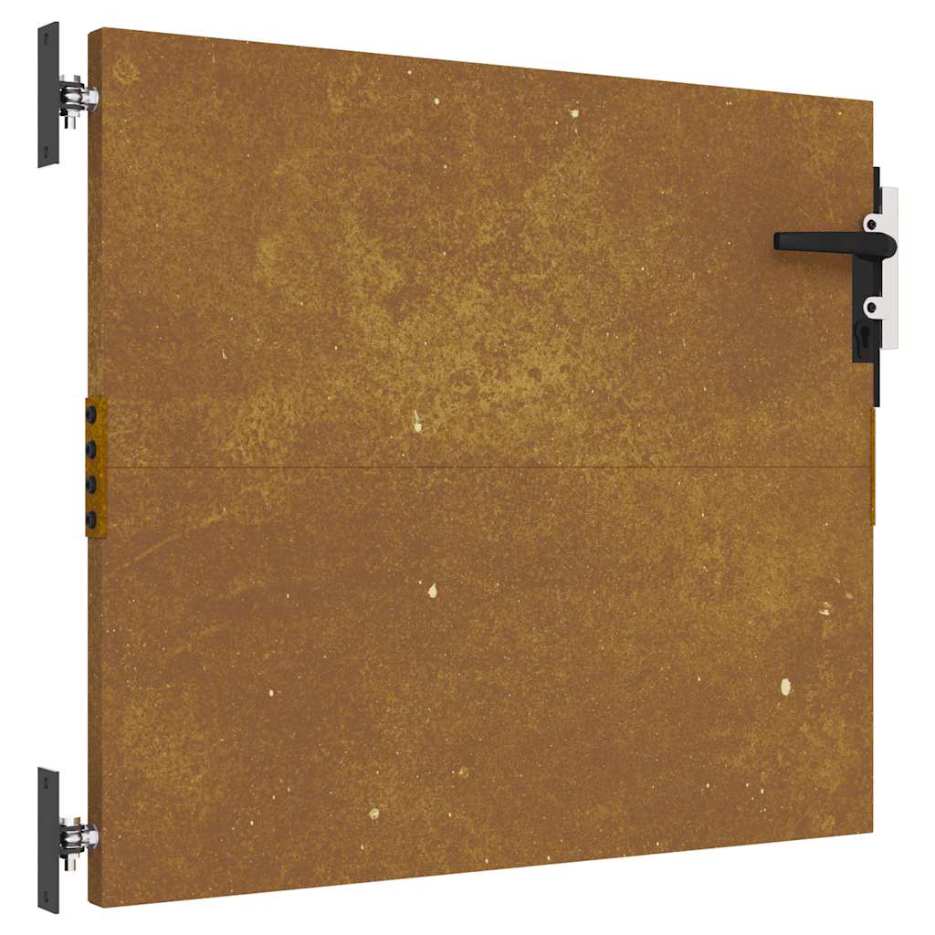 Puutarhaportti 85X75 Cm Corten-Teräs