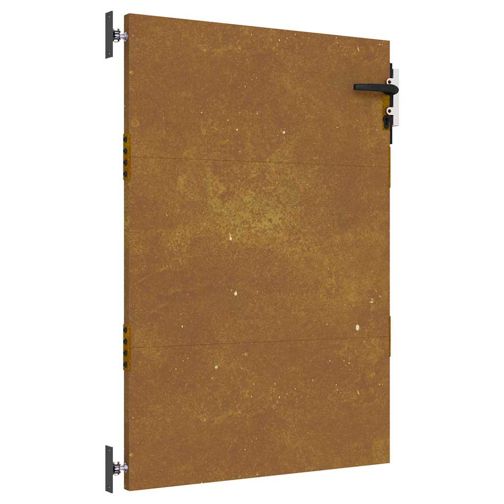 Puutarhaportti 85X125 Cm Corten-Teräs