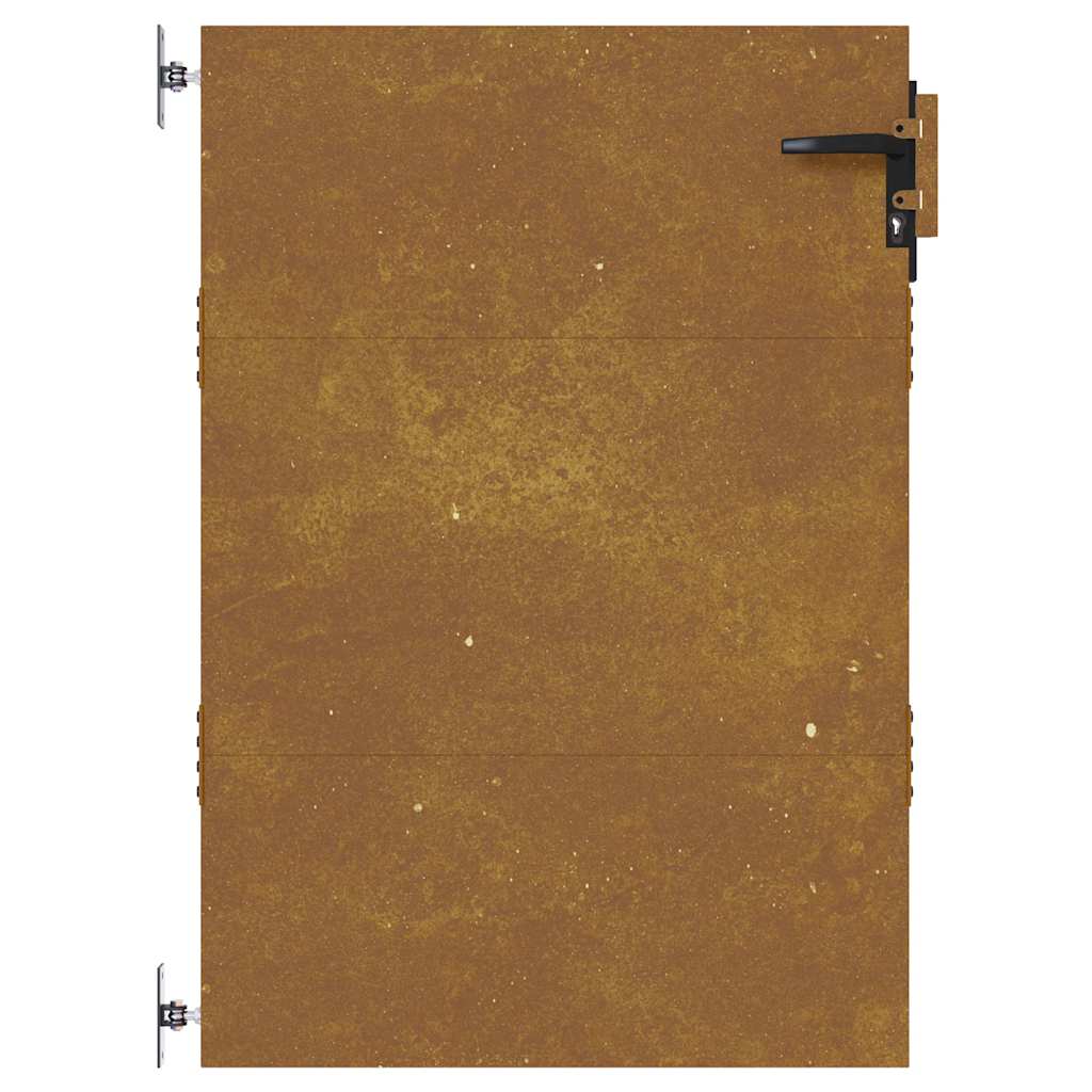 Puutarhaportti 85X125 Cm Corten-Teräs