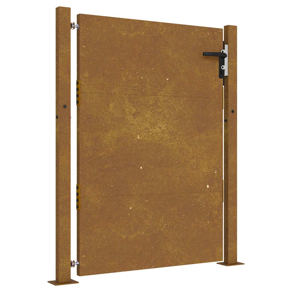 Puutarhaportti 100X150 Cm Corten-Teräs