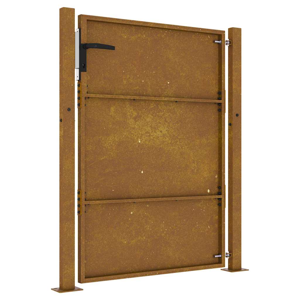Puutarhaportti 100X150 Cm Corten-Teräs
