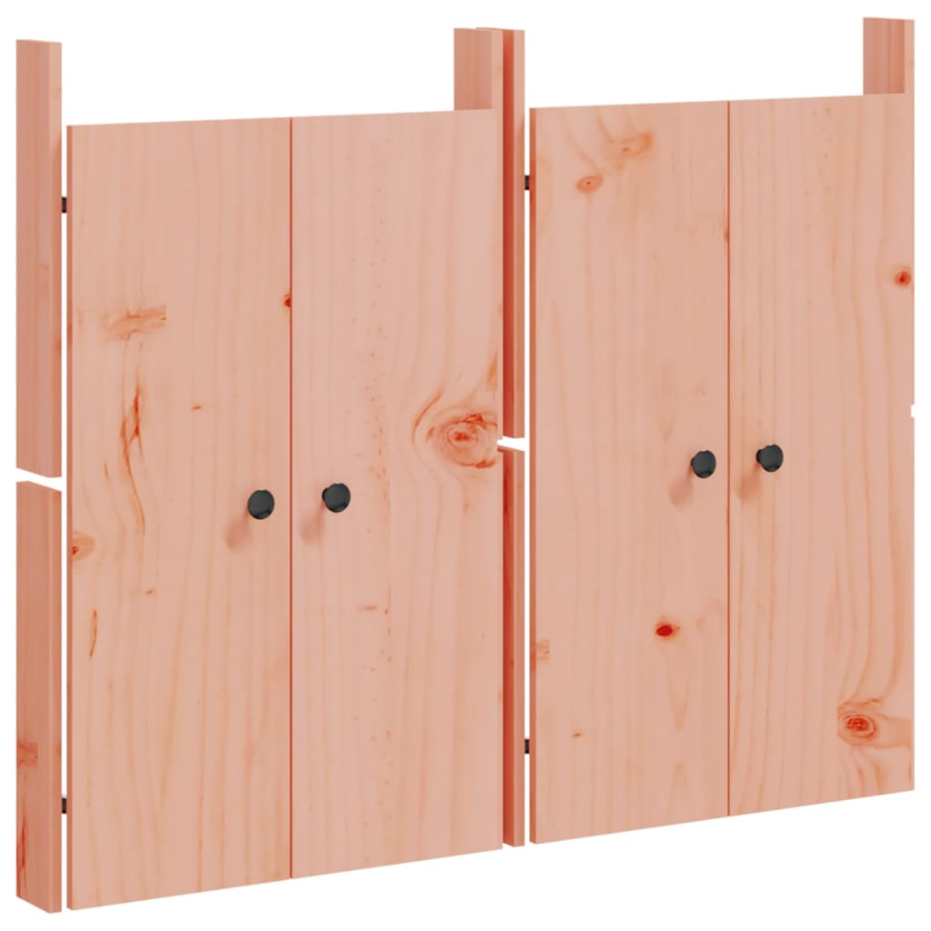 Ulkokeittiökaapin Ovet Meppel 2 Kpl 50X9X82 Cm Täysi Douglaskuusi
