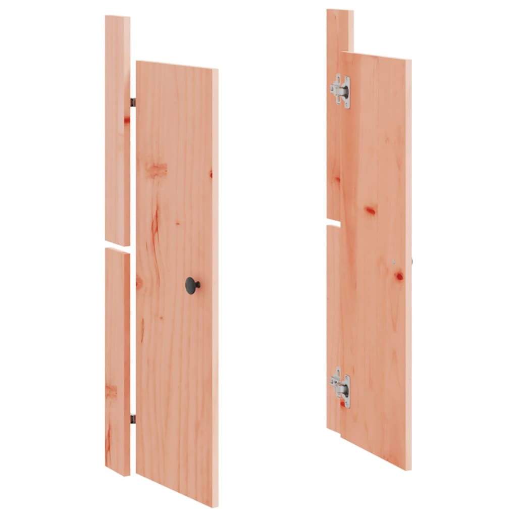 Ulkokeittiökaapin Ovet Meppel 2 Kpl 50X9X82 Cm Täysi Douglaskuusi