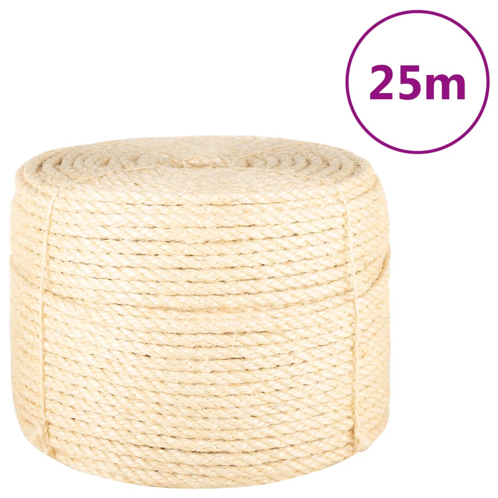 Köysi 100% Sisal 10 Mm 25 M