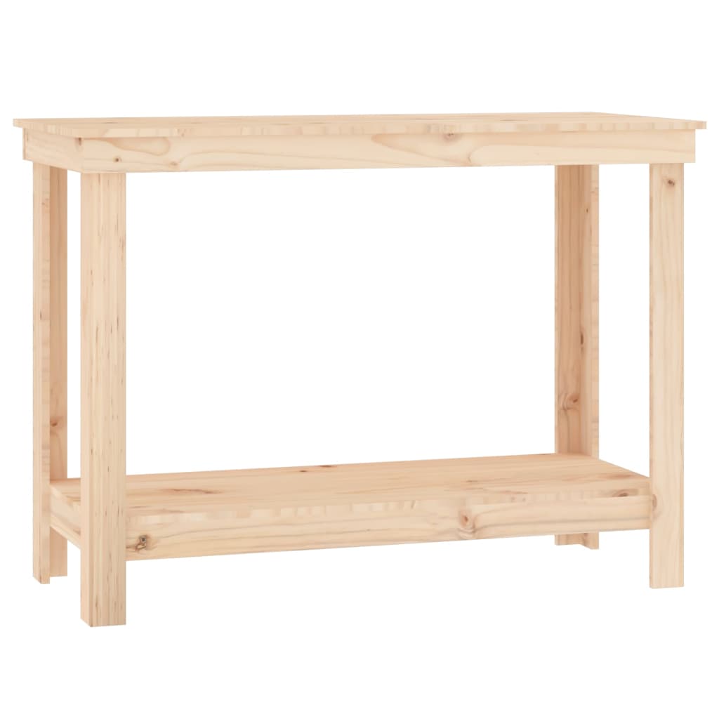 Työpenkki 110X50X80 Cm Täysi Mänty