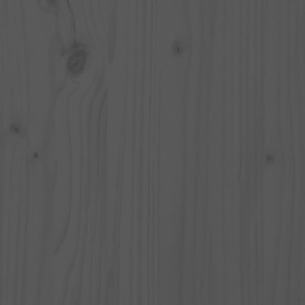 Työpenkki Harmaa 140X50X80 Cm Täysi Mänty