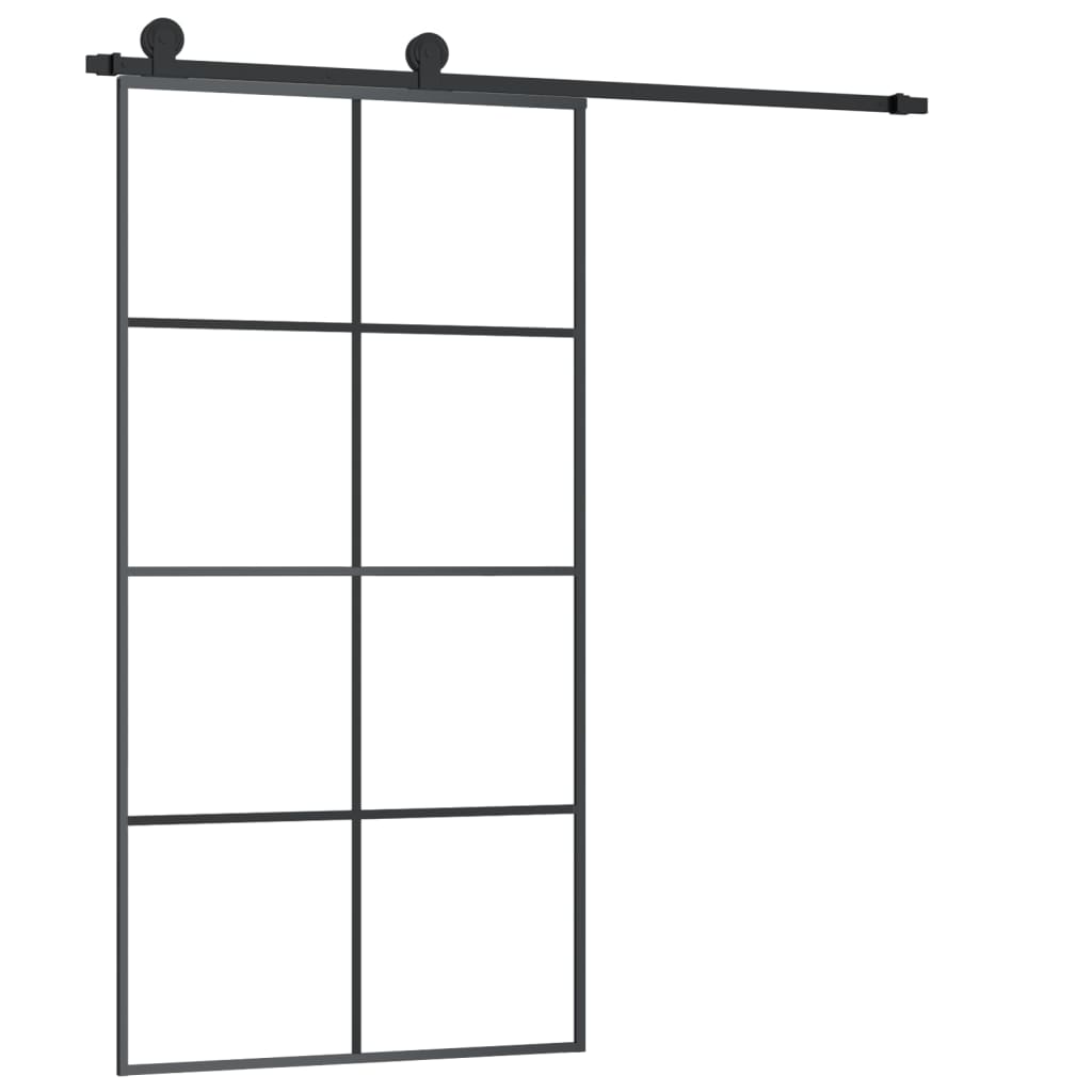 Liukuovi Asennustarvikkeilla 102,5X205 Cm Esg Lasi Ja Alumiini