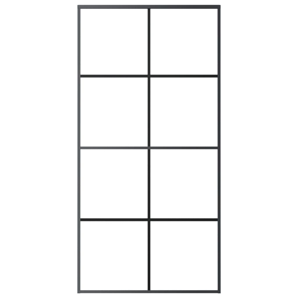 Liukuovi Asennustarvikkeilla 102,5X205 Cm Esg Lasi Ja Alumiini