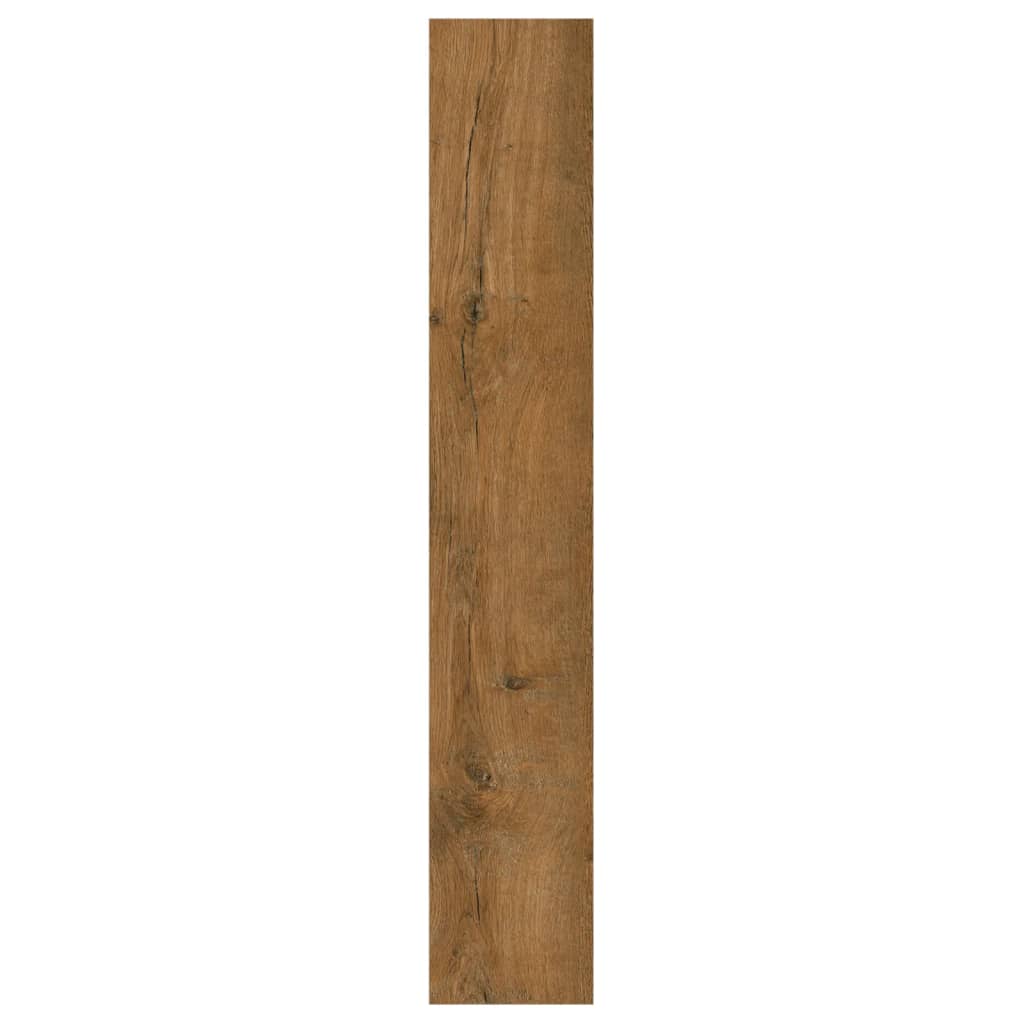 Seinäpaneelit Puutyyli Ruskea Pvc 2,06 M²