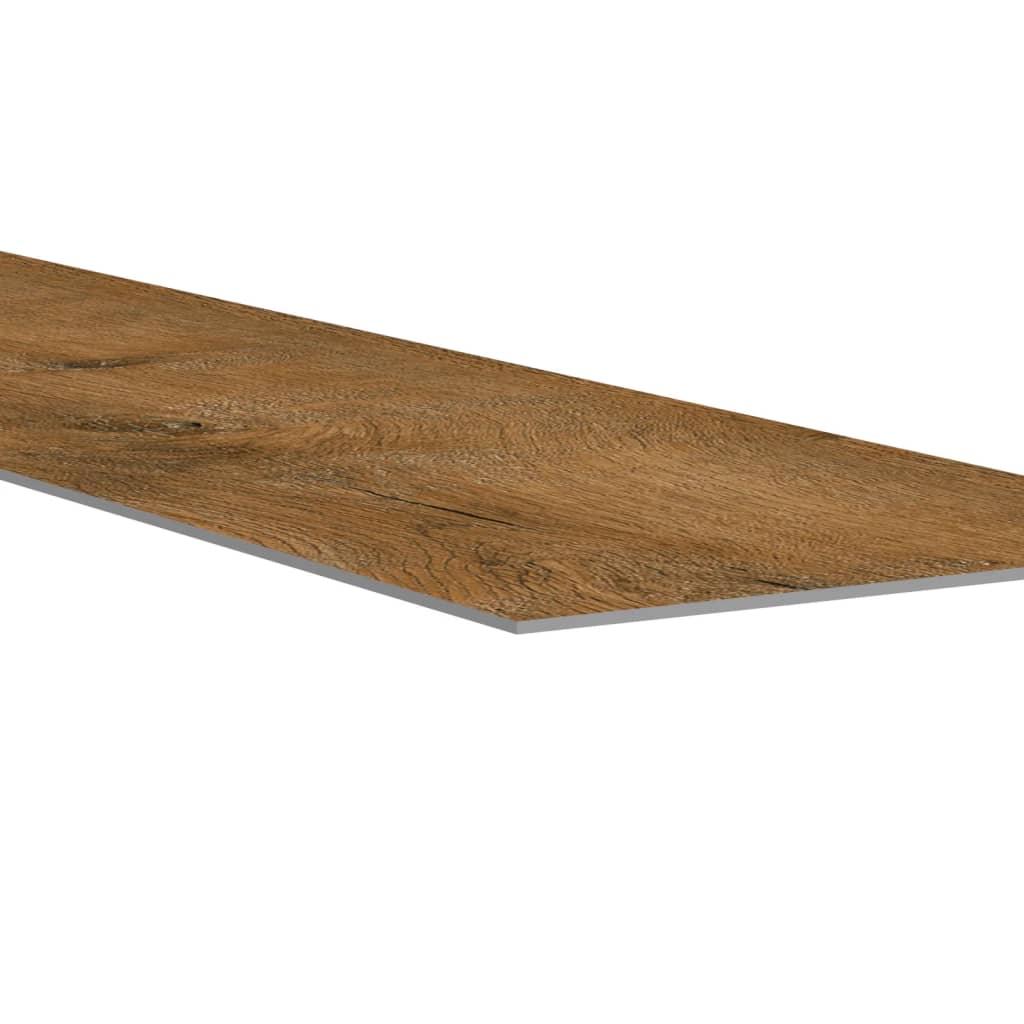 Seinäpaneelit Puutyyli Ruskea Pvc 2,06 M²