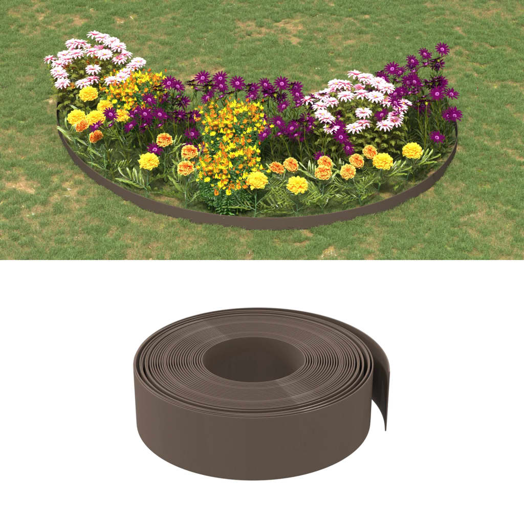 Puutarhareunus 4 Kpl 10 M 15 Cm Polyeteeni