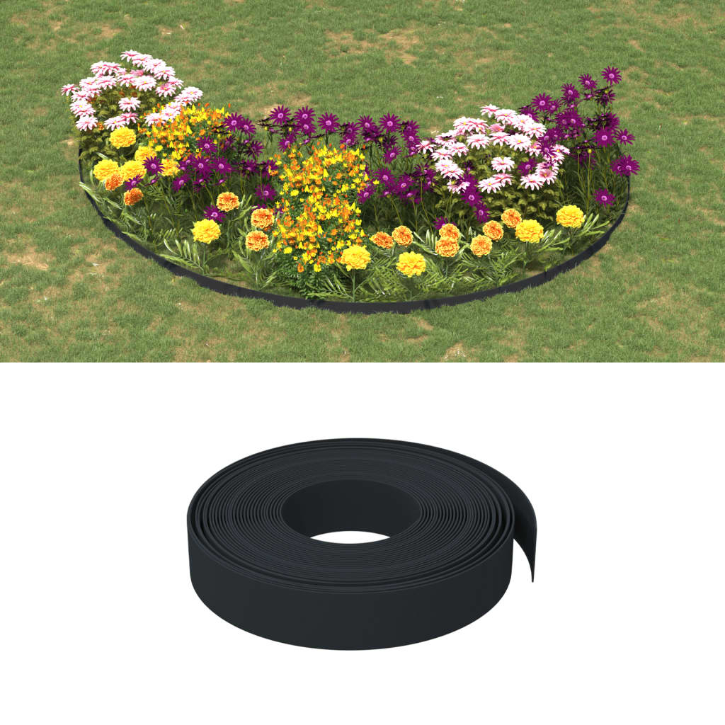 Puutarhareunus 4 Kpl 10 M 15 Cm Polyeteeni