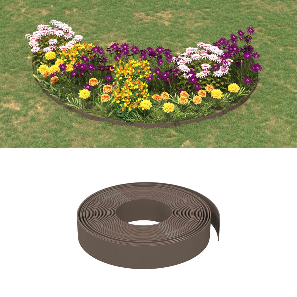 Puutarhareunus 4 Kpl 10 M 15 Cm Polyeteeni