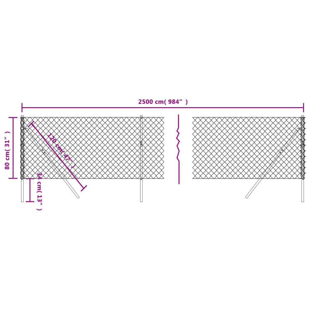 Verkkoaita Vihreä 0,8X25 M