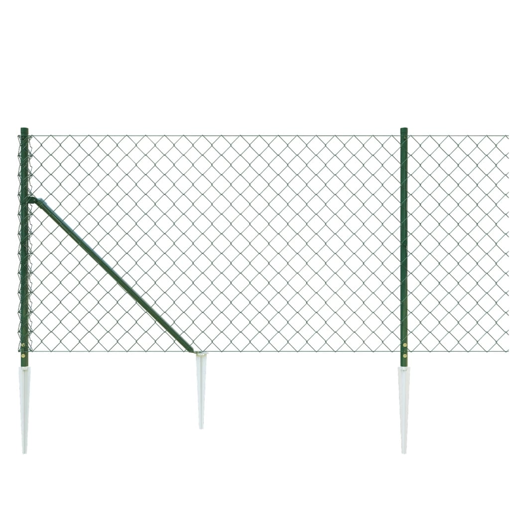 Verkkoaita Maapiikeillä Vihreä 1,1X25 M