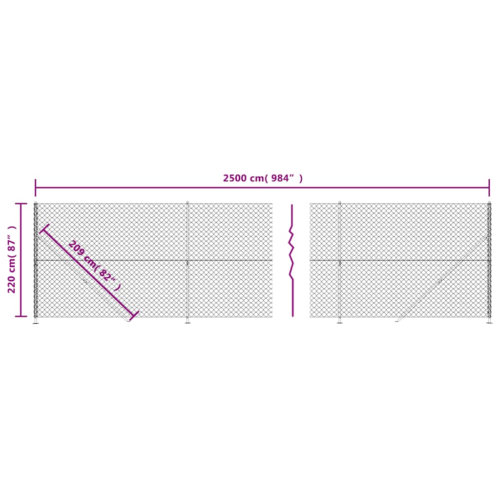 Verkkoaita Laipalla Vihreä 2,2X25 M