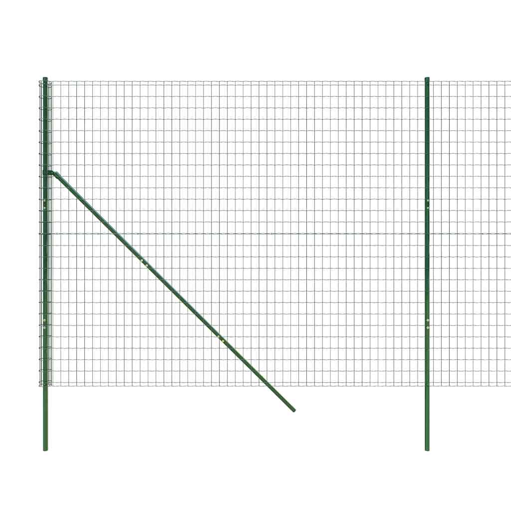 Verkkoaita Vihreä 2X10 M Galvanoitu Teräs