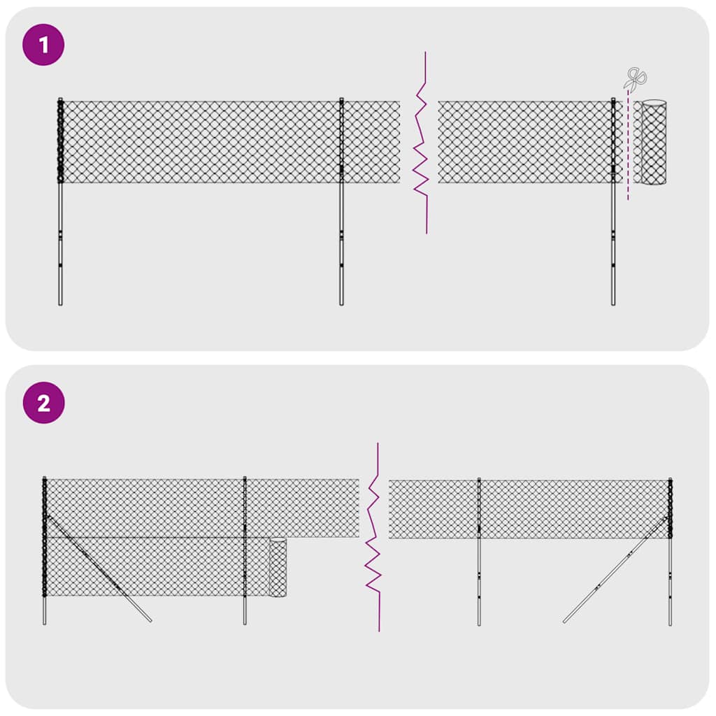 Verkkoaita Maapiikeillä Vihreä 2X25 M