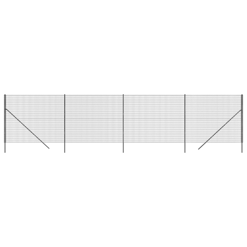 Verkkoaita Antrasiitti 1,8X10 M Galvanoitu Teräs