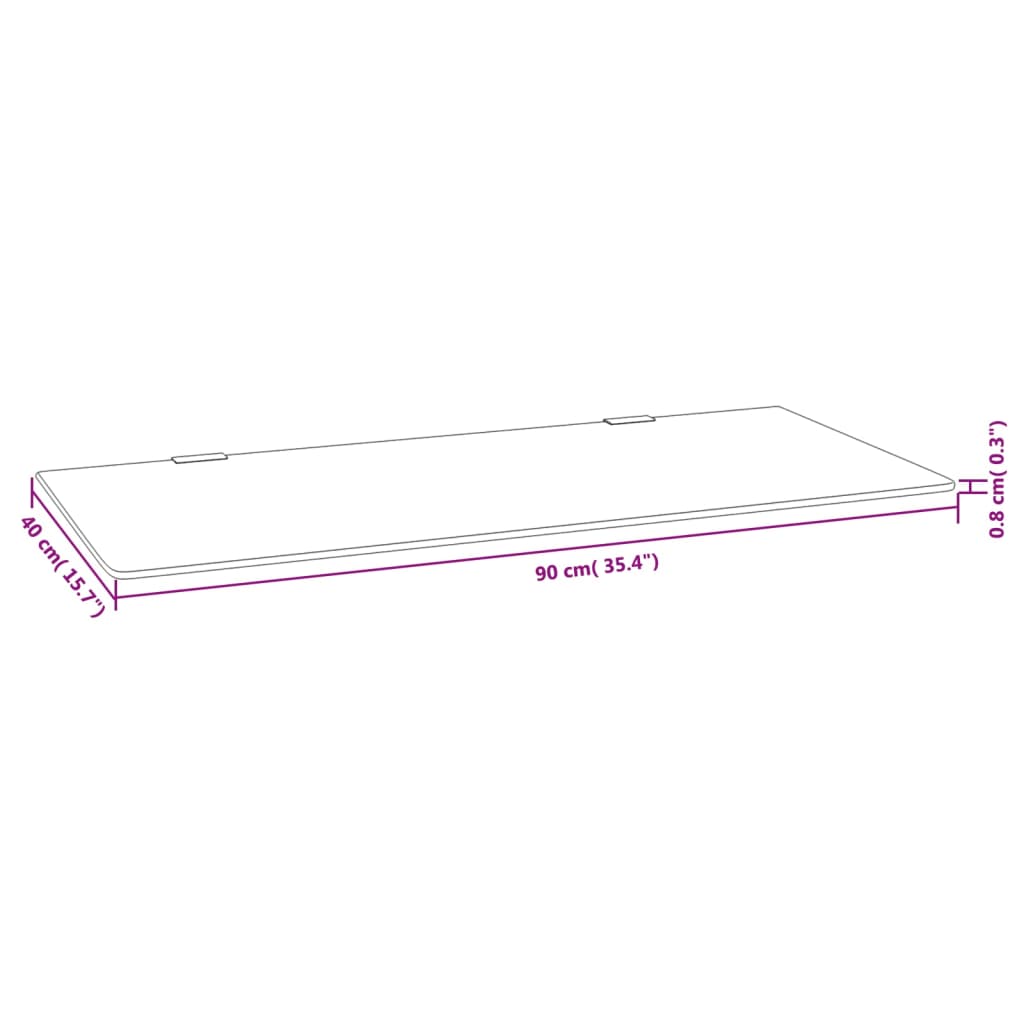 Pisuaarin Näkösuoja Seinälle Musta 90X40 Cm Karkaistu Lasi