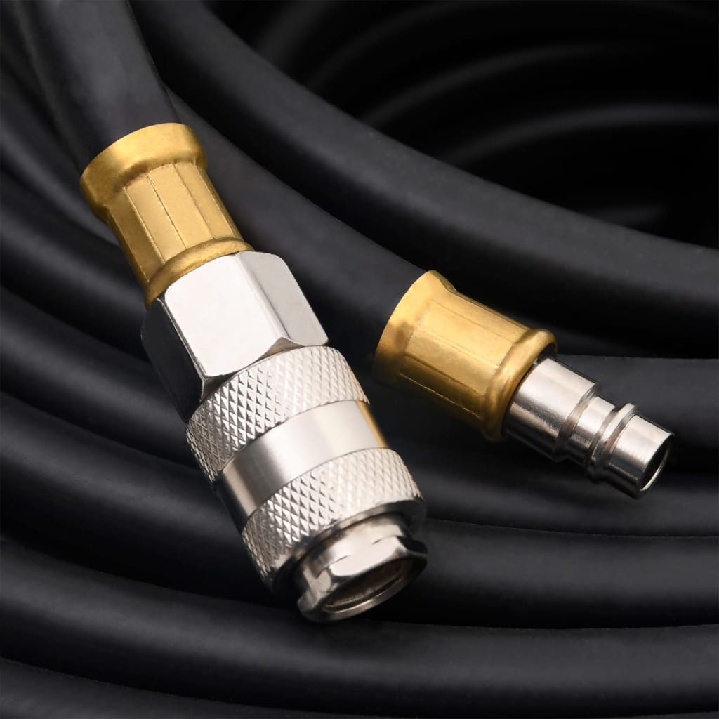 Paineilmaletku Musta 0,6" 20 M Kumi Ja Pvc
