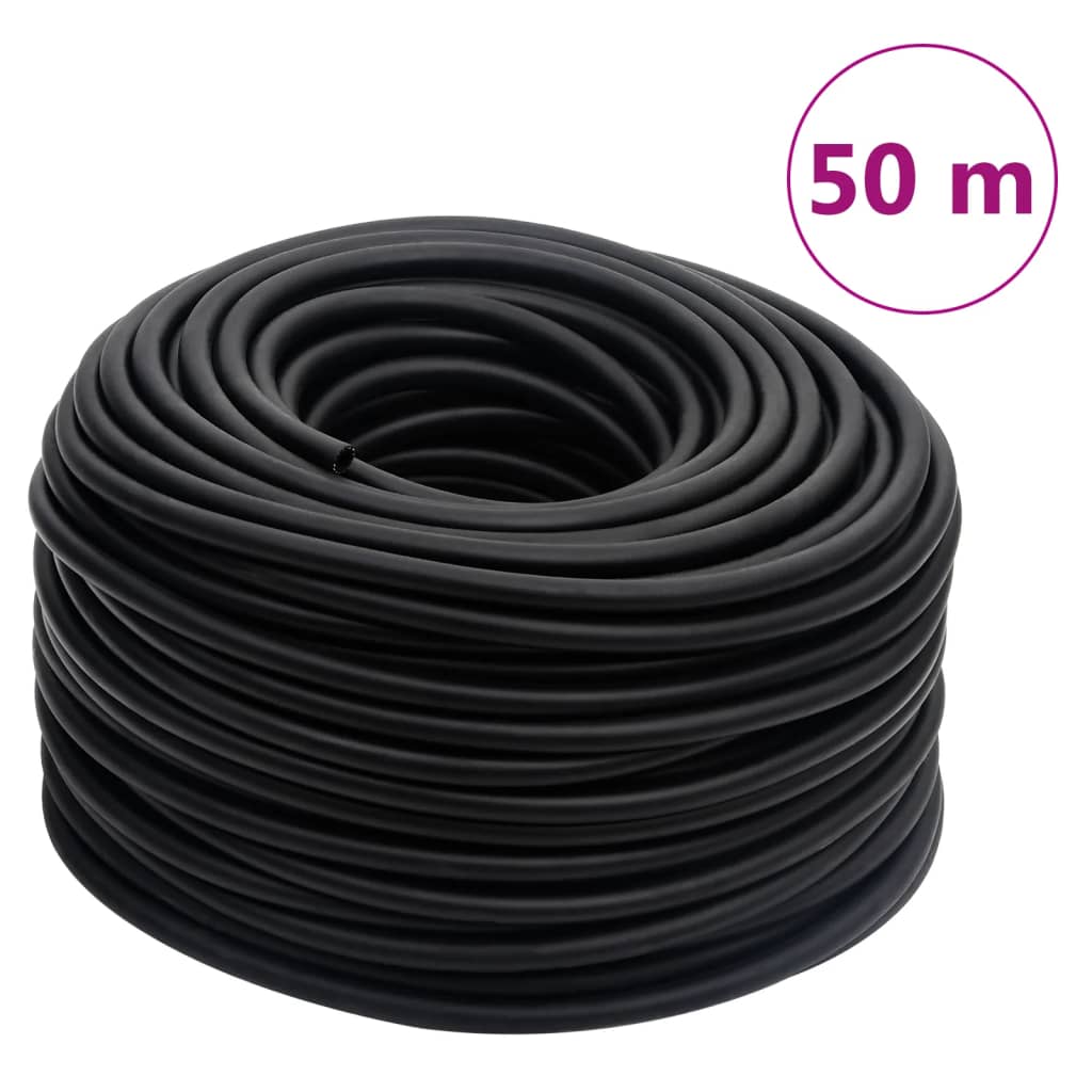 Paineilmaletku Musta 0,6" 50 M Kumi Ja Pvc