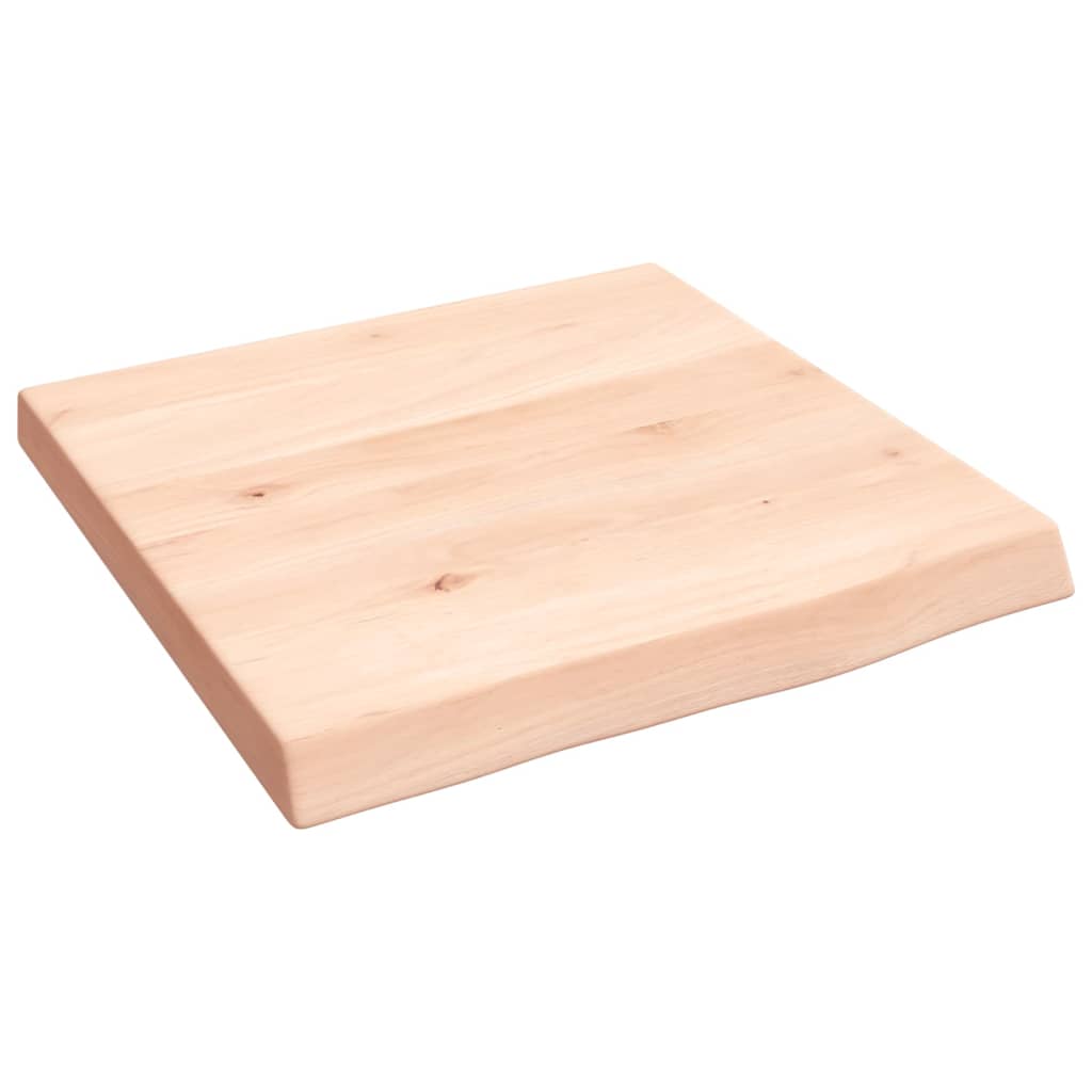 Kylpyhuoneen Työtaso 40X40X(2-4) Cm Käsittelemätön Täysi Puu