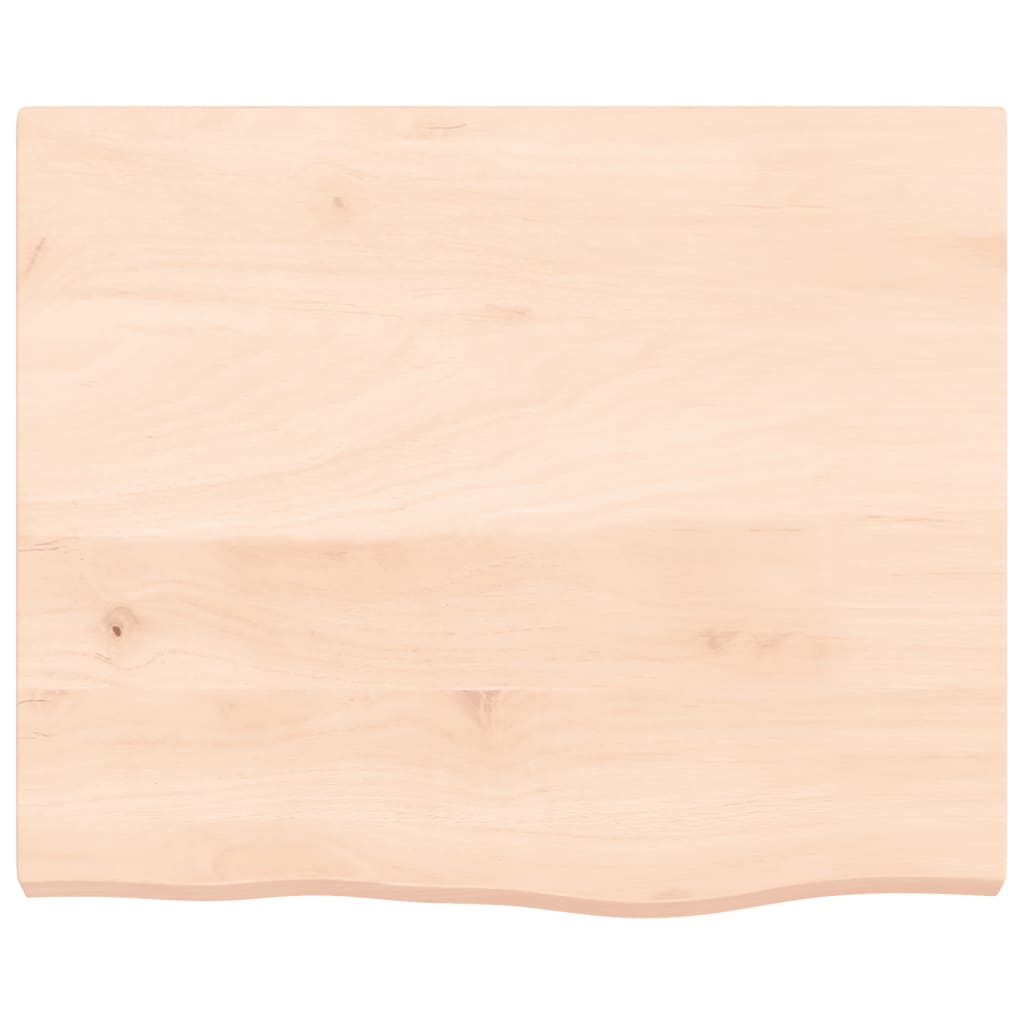 Kylpyhuoneen Työtaso 60X50X(2-4) Cm Käsittelemätön Täysi Puu
