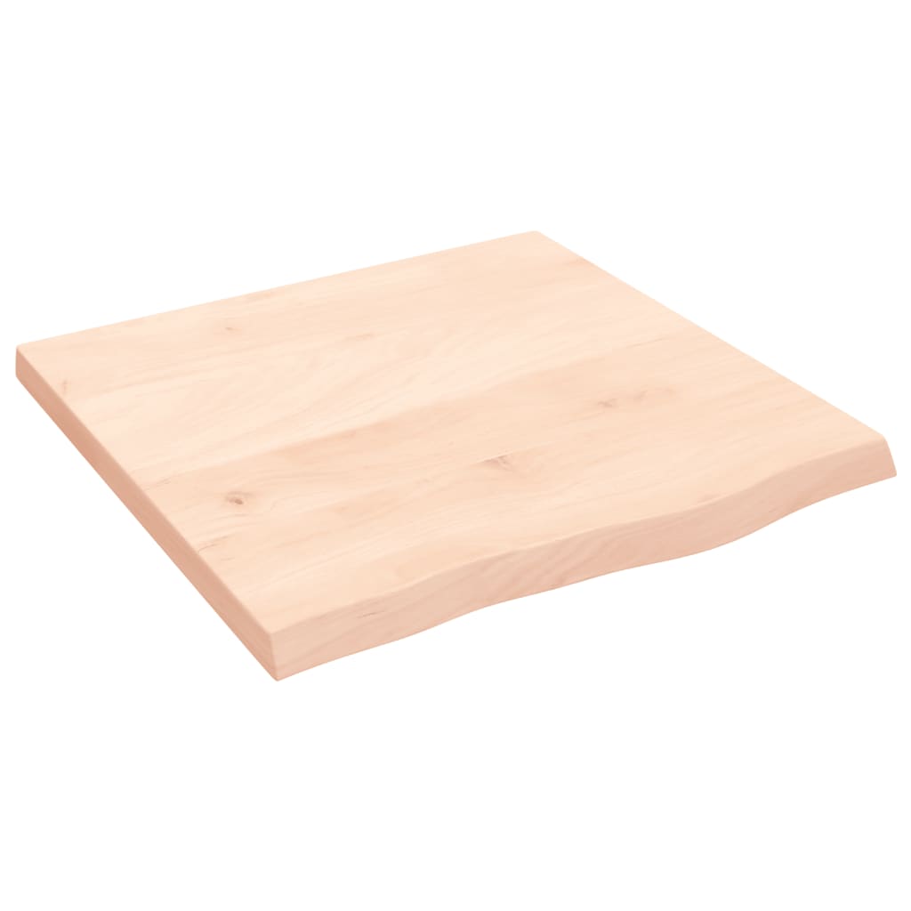 Kylpyhuoneen Työtaso 60X60X(2-4) Cm Käsittelemätön Täysi Puu