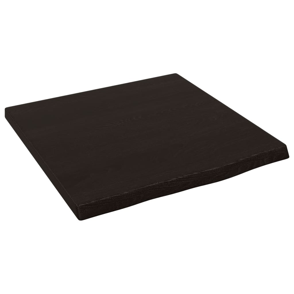 Kylpyhuoneen Työtaso T.ruskea 40X40X(2-4)Cm Käsitelty Täyspuu