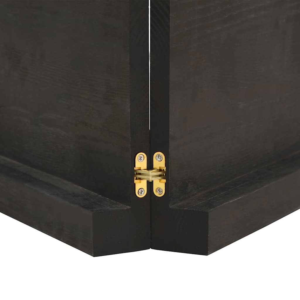 Kylpyhuoneen Työtaso T.ruskea 120X50X(2-6)Cm Käsitelty Täyspuu
