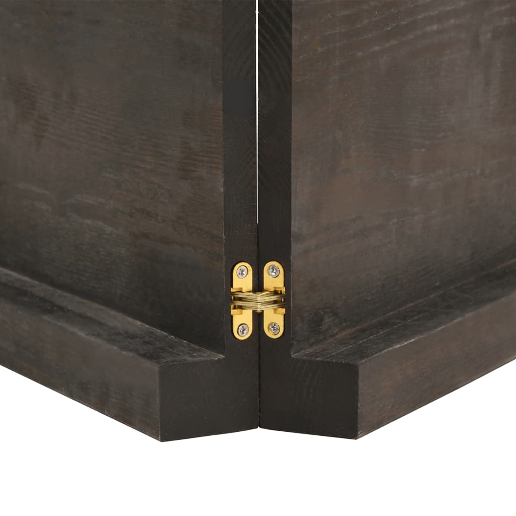 Kylpyhuoneen Työtaso T.ruskea 120X60X(2-6)Cm Käsitelty Täyspuu