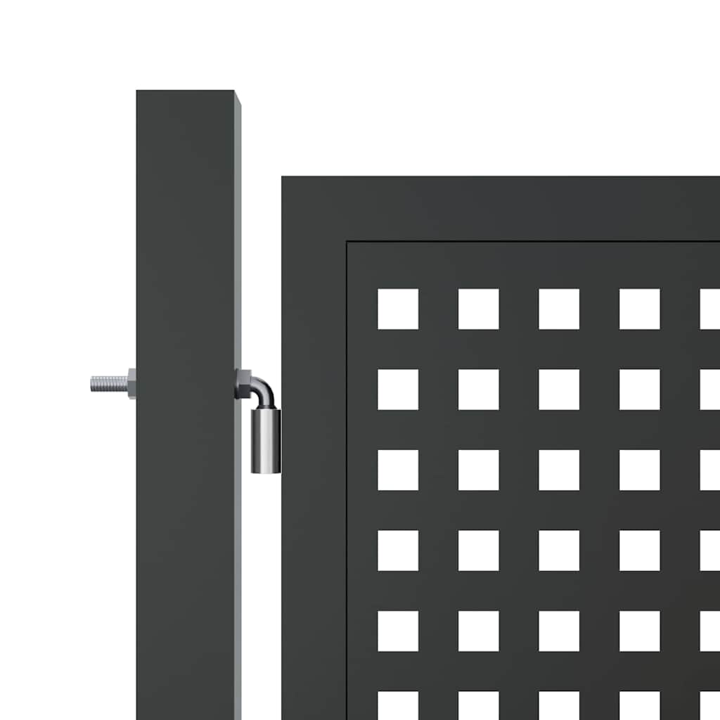 Puutarhanportti Antrasiitti 300X175 Cm Teräs