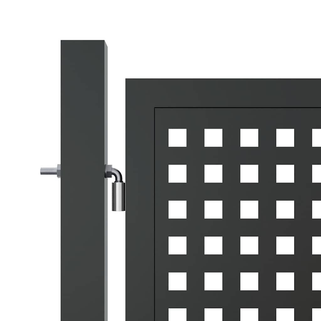 Puutarhanportti Antrasiitti 400X150 Cm Teräs