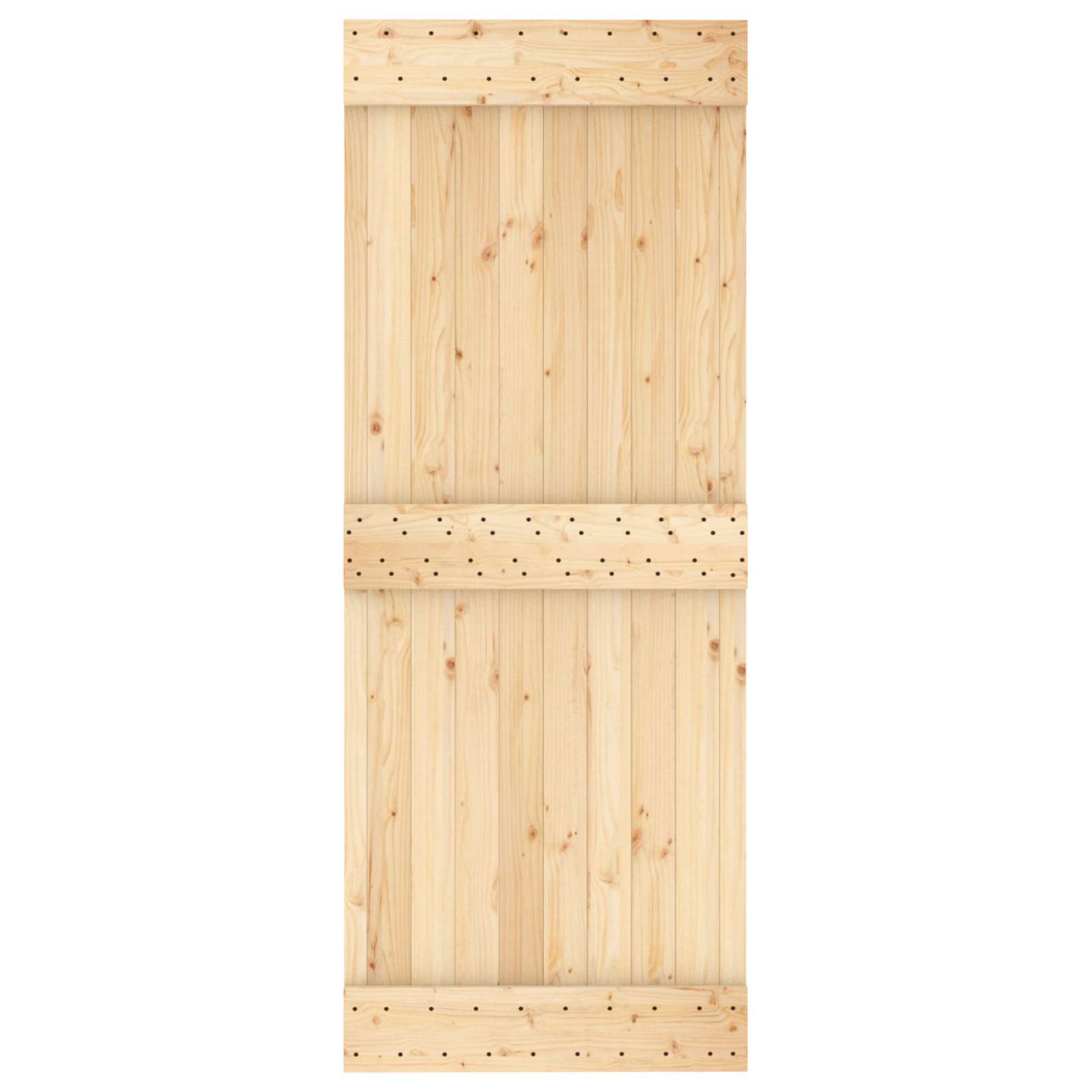 Ovi Narvik Luonnollinen 80 X 210 Cm Massiivinen Mänty