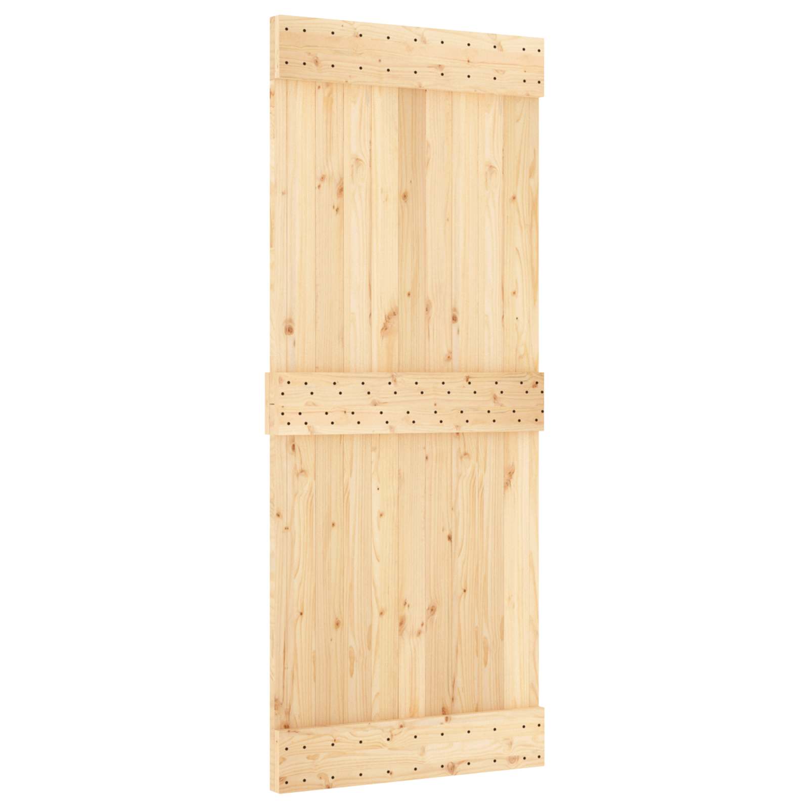 Ovi Narvik Luonnollinen 85 X 210 Cm Massiivinen Mänty