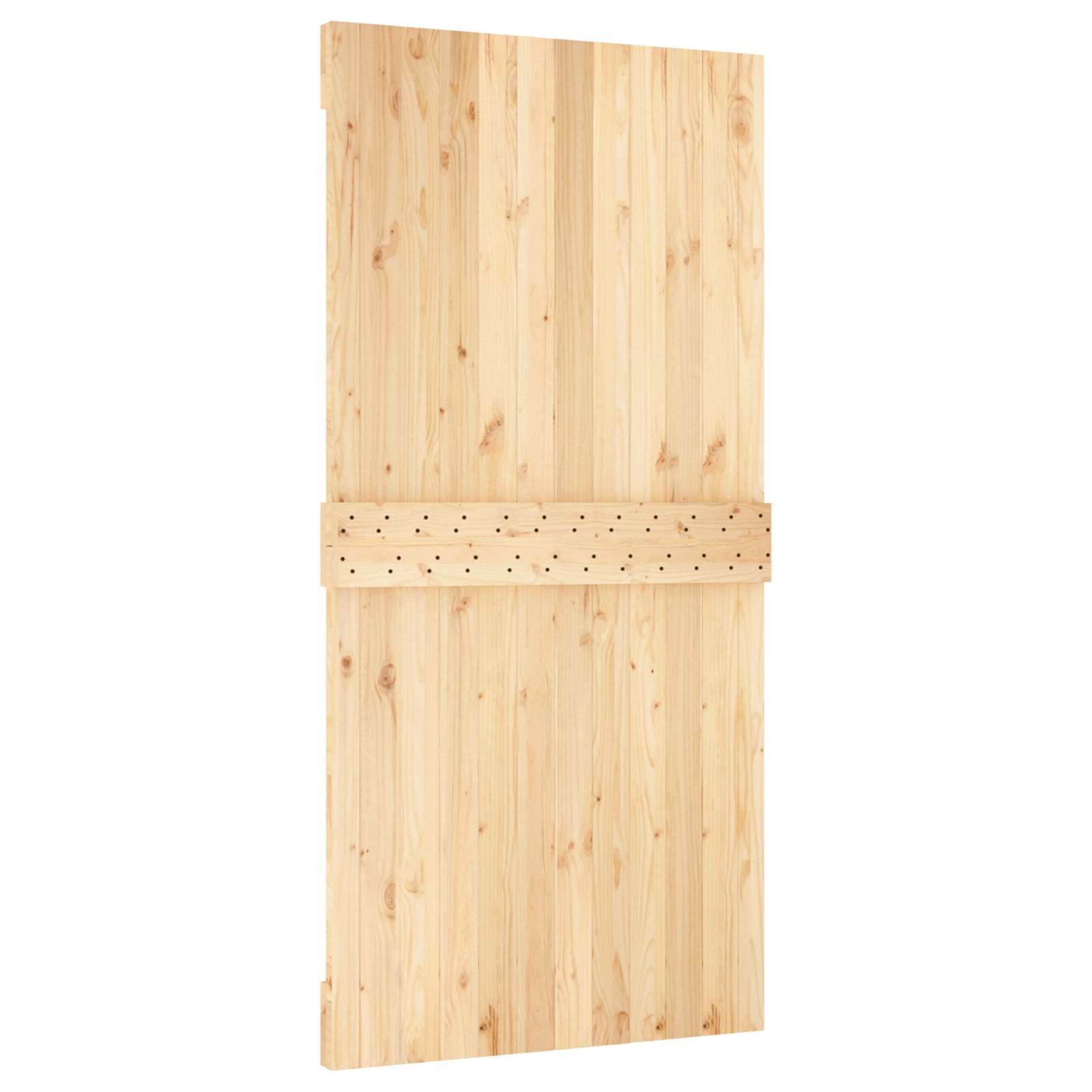 Ovi Narvik Luonnollinen 100 X 210 Cm Massiivinen Mänty