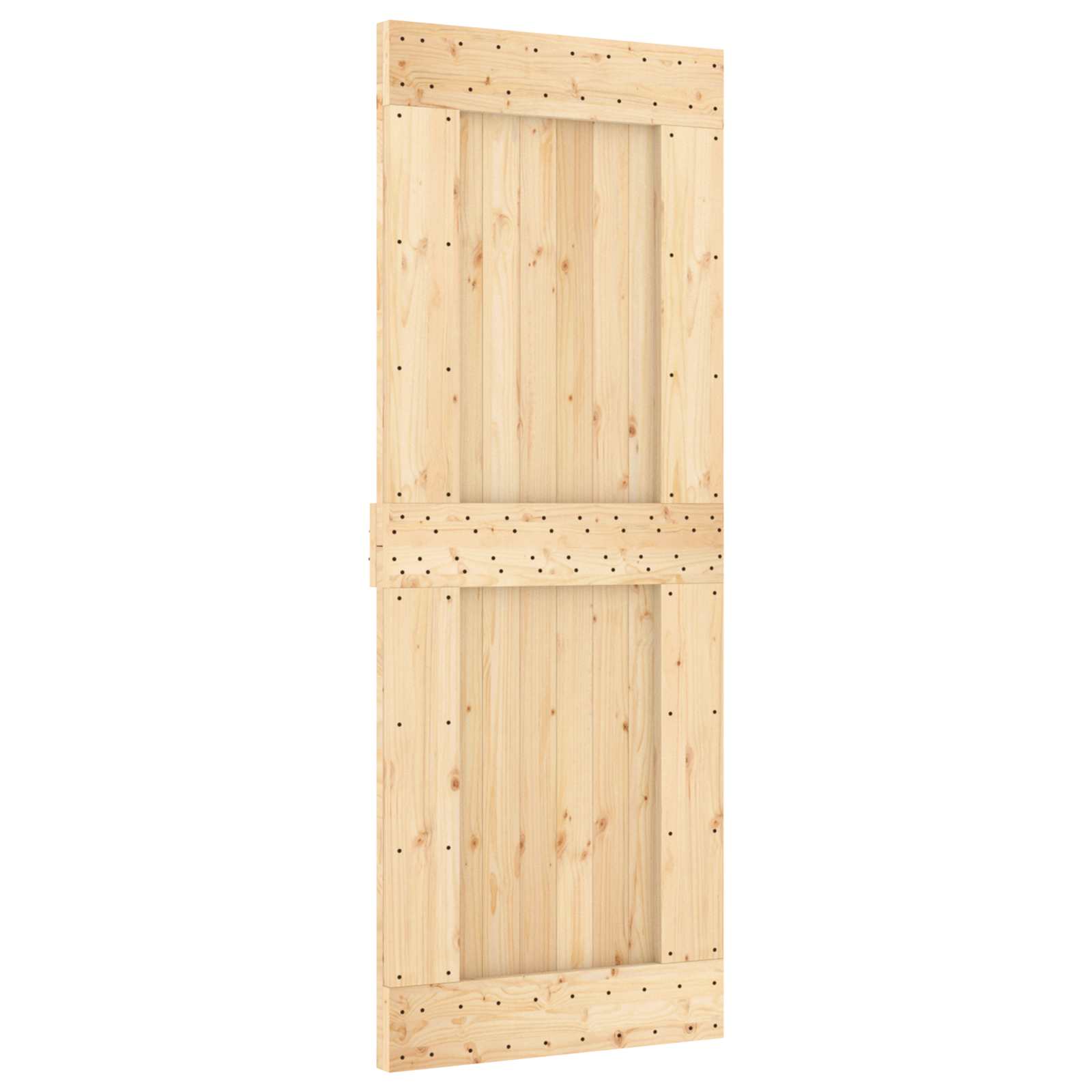 Ovi Narvik Luonnollinen 80 X 210 Cm Massiivinen Mänty
