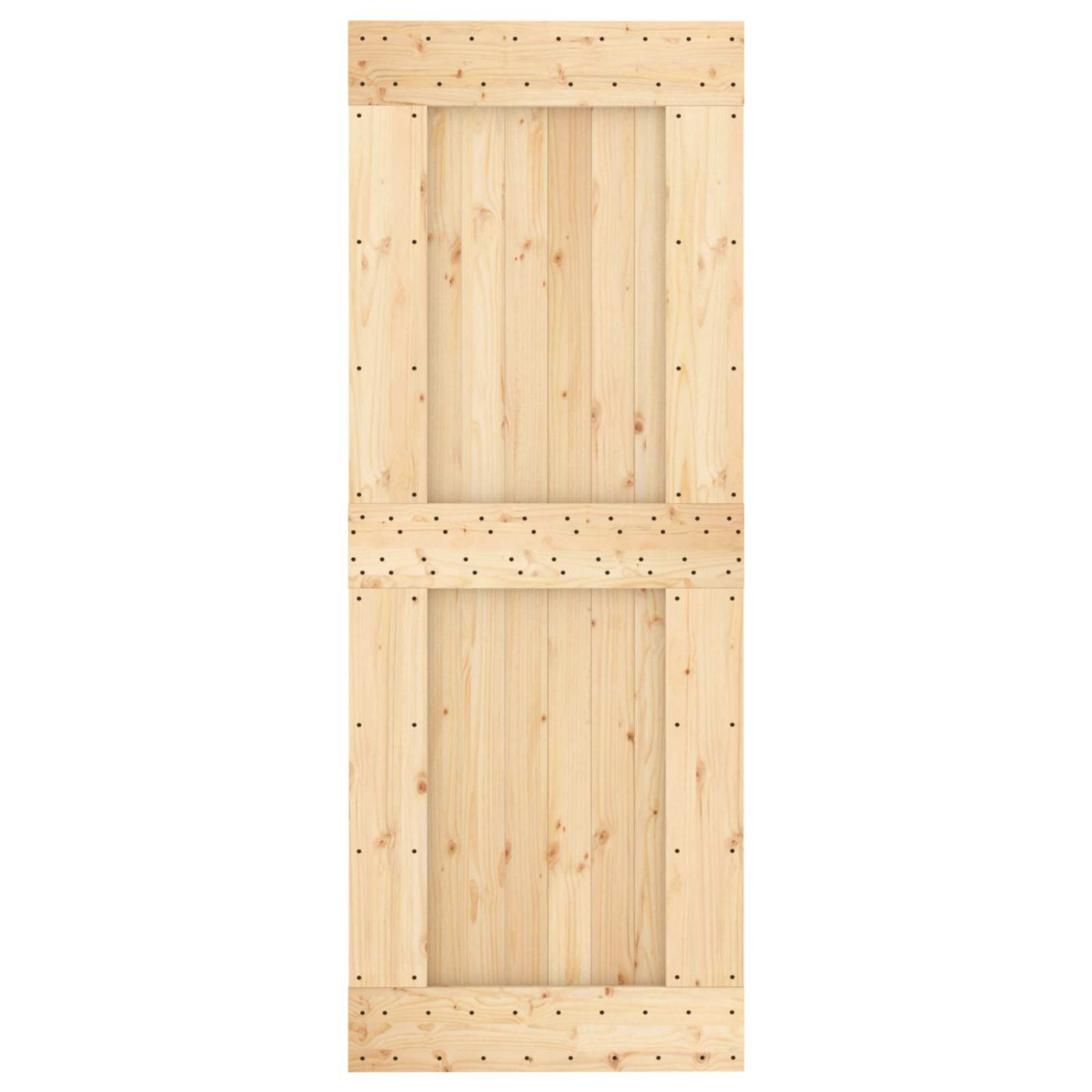 Ovi Narvik Luonnollinen 80 X 210 Cm Massiivinen Mänty