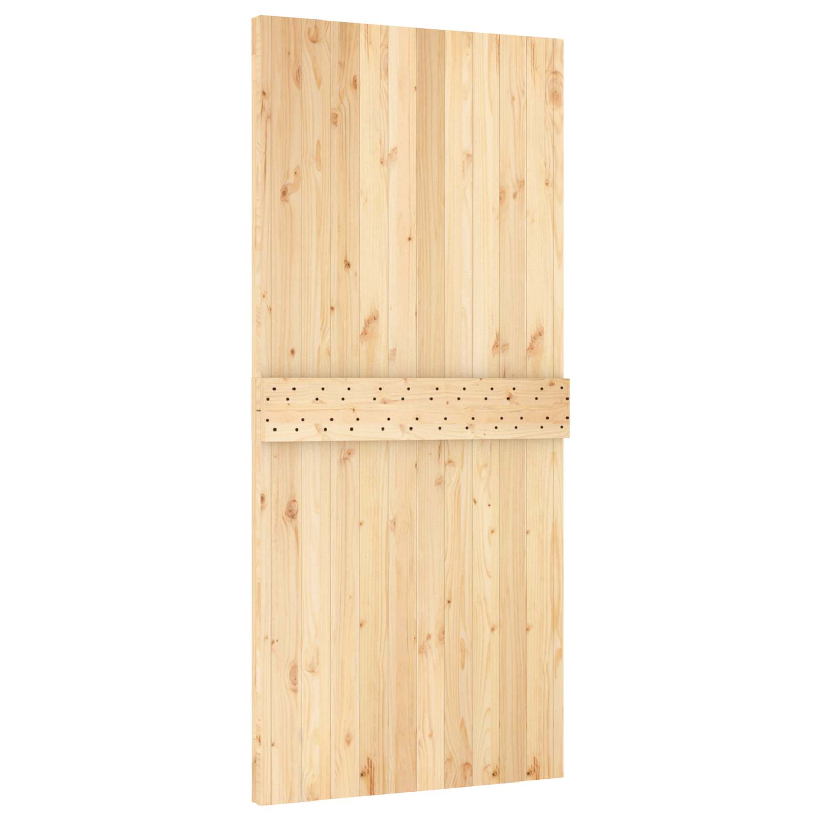 Ovi Narvik Luonnollinen 95 X 210 Cm Massiivinen Mänty