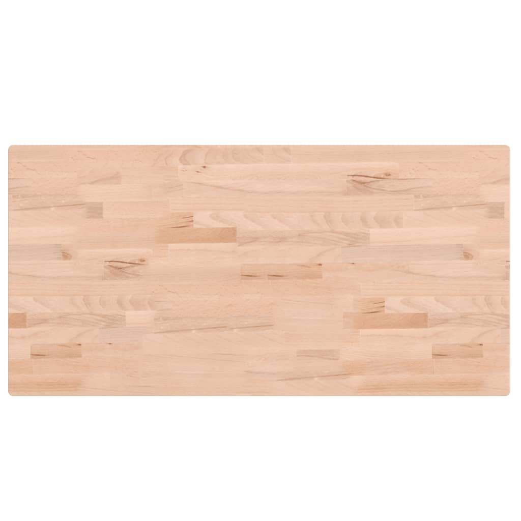 Kylpyhuoneen Työtaso 100X50X2,5 Cm Täysi Pyökki