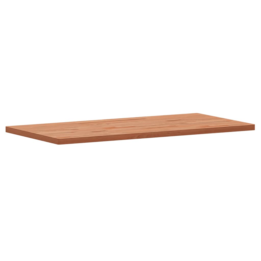 Kylpyhuoneen Työtaso 100X50X2,5 Cm Täysi Pyökki