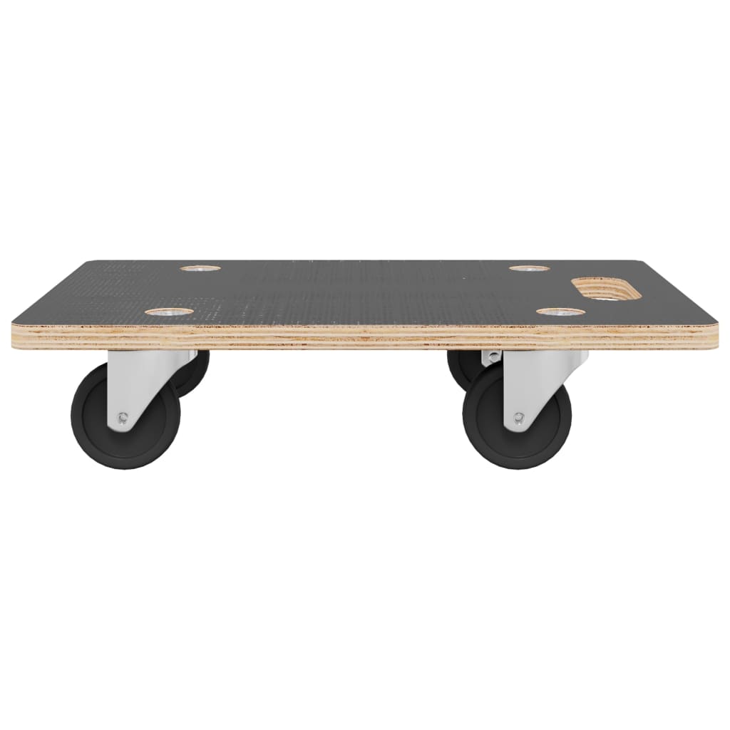 Kuljetusalustat 2 Kpl Suorakaide 60X40X11,5 Cm 250 Kg