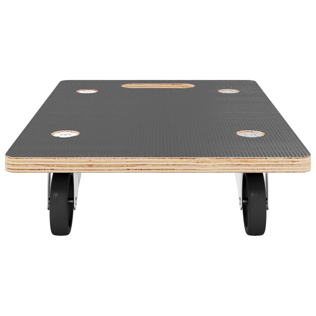 Kuljetusalustat 2 Kpl Suorakaide 60X40X11,5 Cm 250 Kg