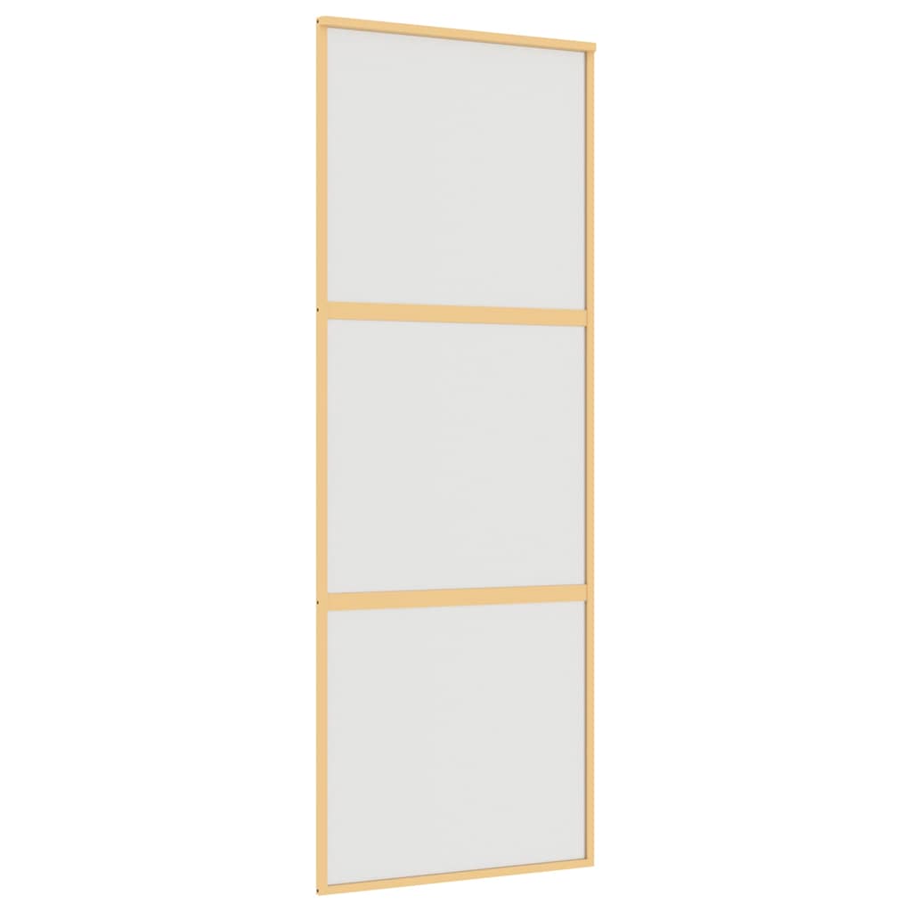 Liukuovi Kulta 76X205 Cm Himmeä Esg-Lasi Ja Alumiini