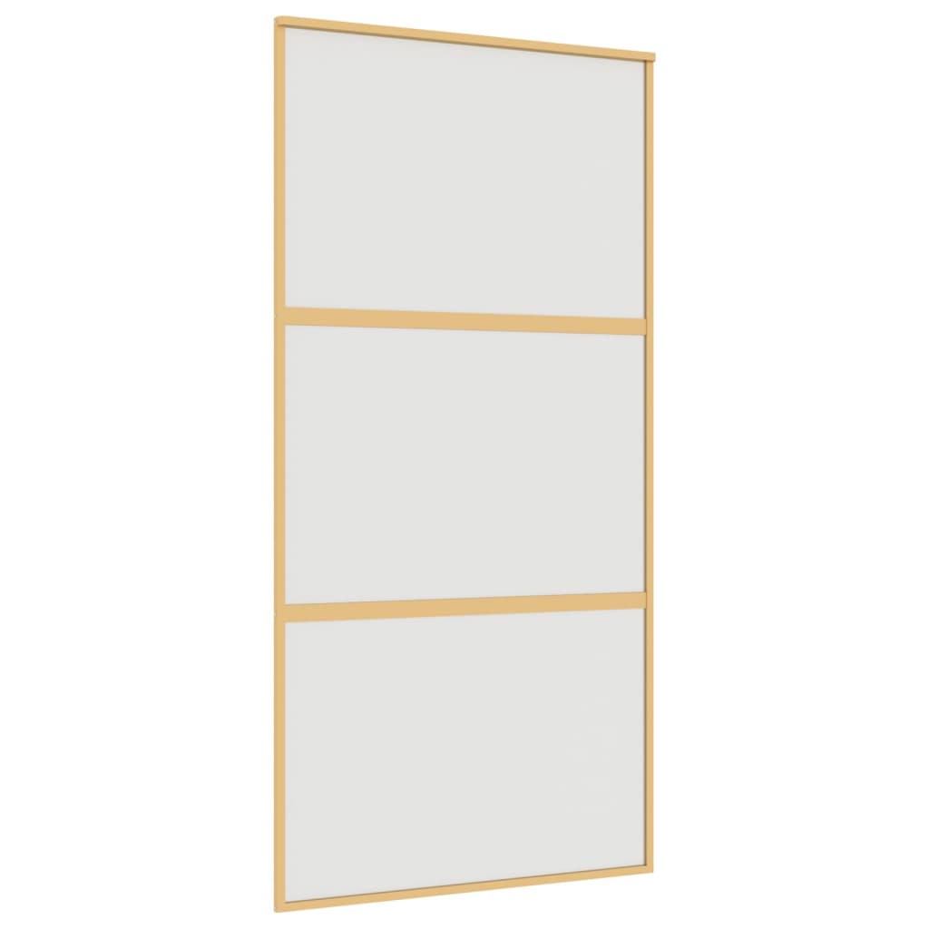Liukuovi Kulta 102,5X205 Cm Himmeä Esg-Lasi Ja Alumiini