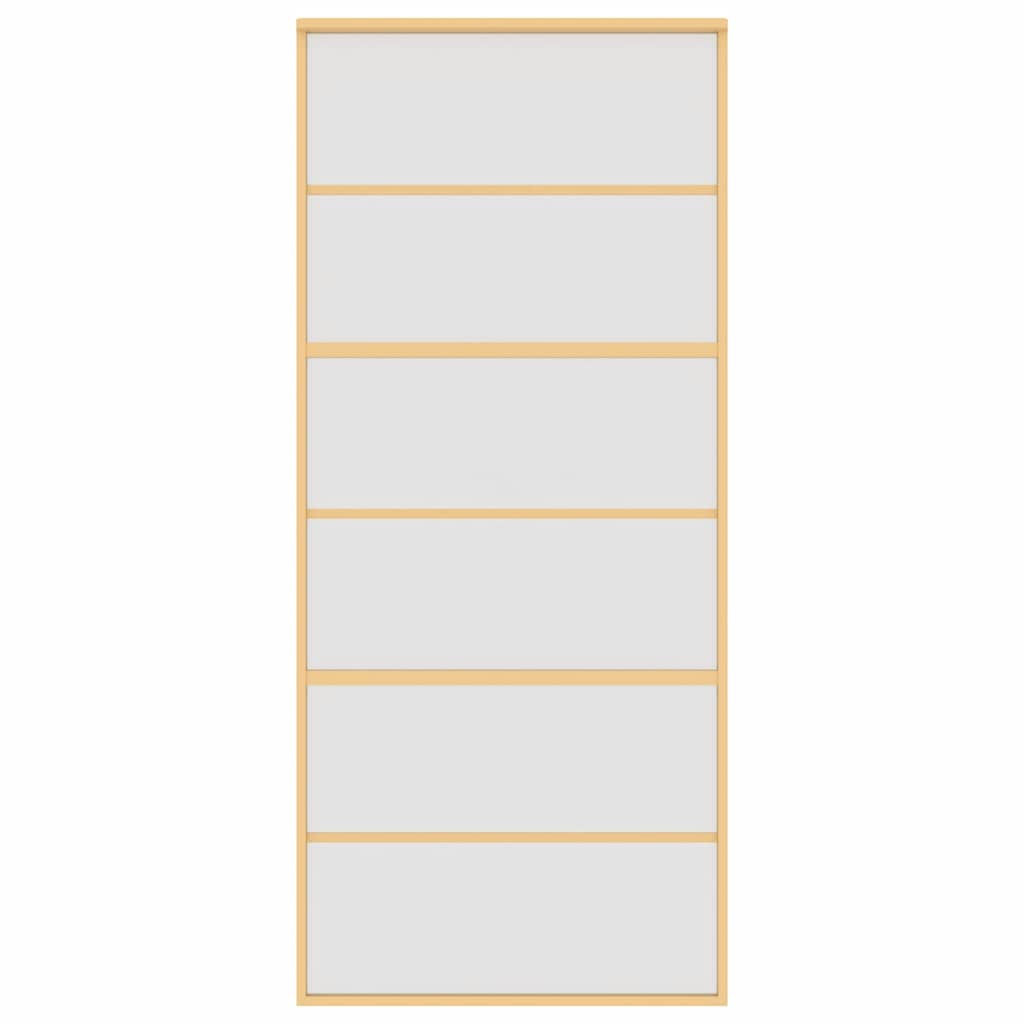Liukuovi Kulta 90X205 Cm Himmeä Esg-Lasi Ja Alumiini