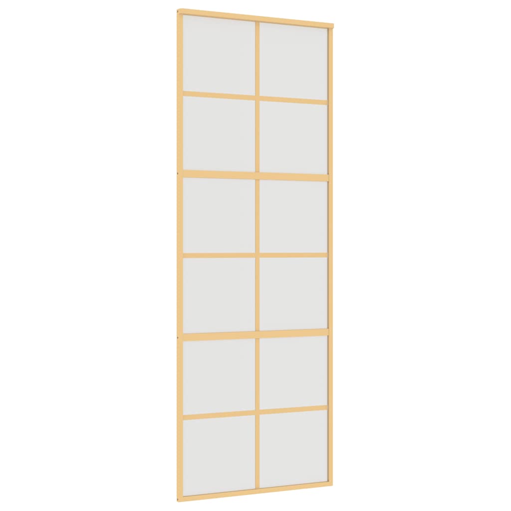 Liukuovi Kulta 76X205 Cm Himmeä Esg-Lasi Ja Alumiini